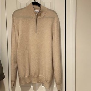 Brunello Cucinelli Half Zip 100% Cashmere
